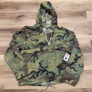 NWT Birdwell Beach Britches Camo Deck Smock Anorak Jacket Men’s  XXXL Fits XL